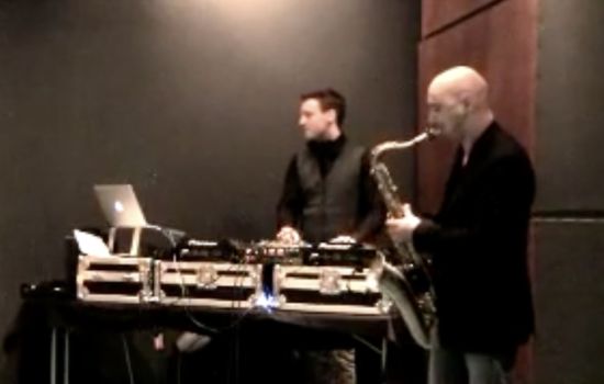 DJ live avec musiciens