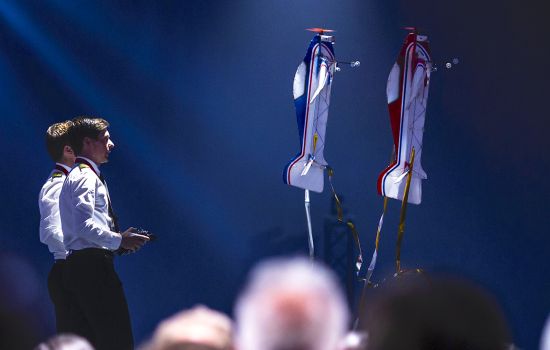 Show avions miniatures